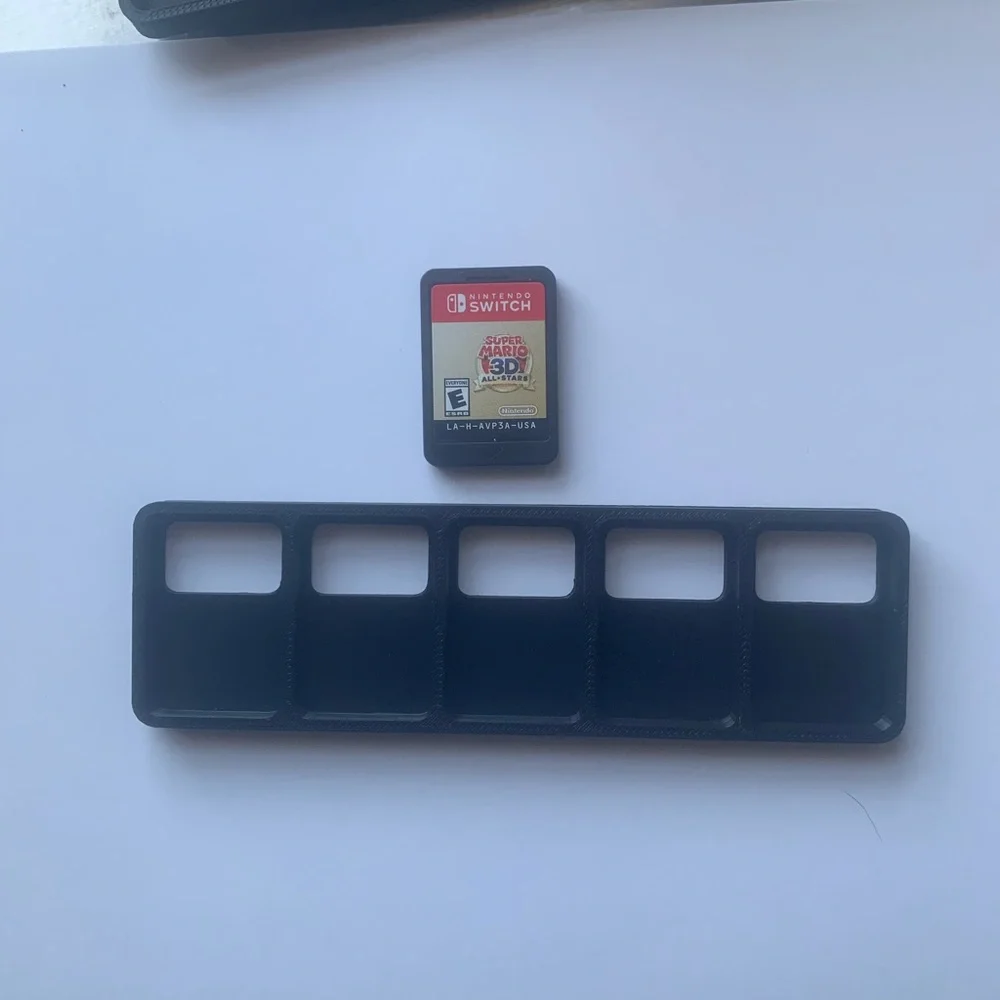Black Nintendo Switch Game Travel Case Holder Organizers